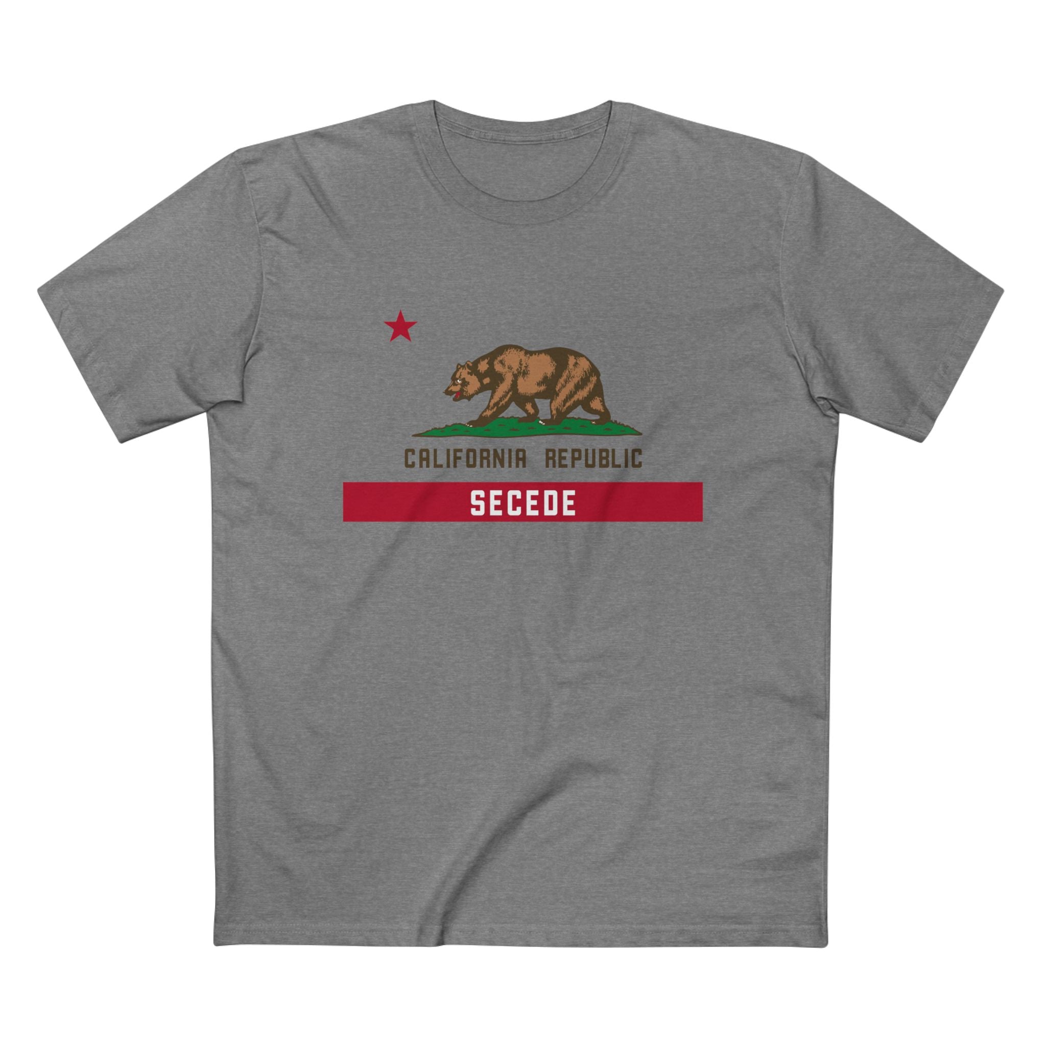 Secede California Flag T-Shirt — California Secession Graphic Tee