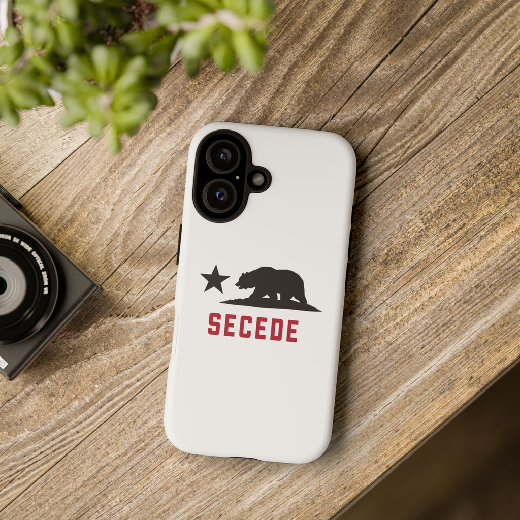 California Secede - Calexit Bear iPhone Case