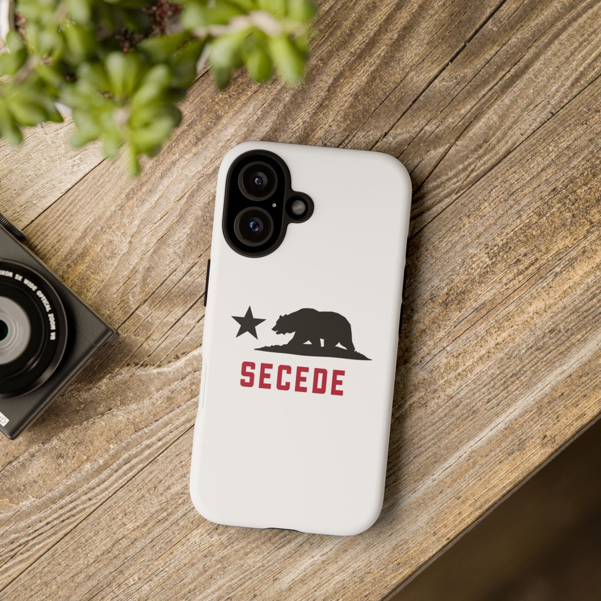 California Secede - Calexit Bear iPhone Case