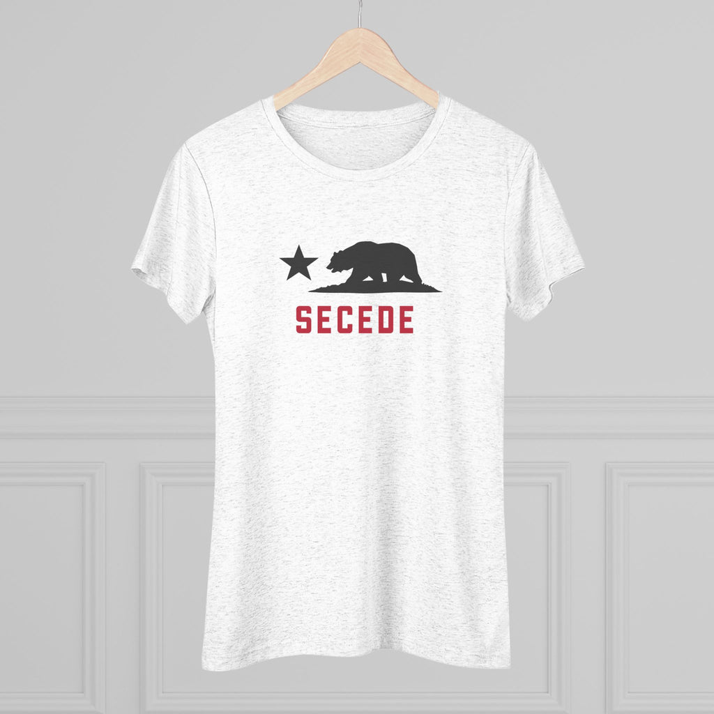 Secede Bear Tee - California Secession Political Graphic T‑Shirt
