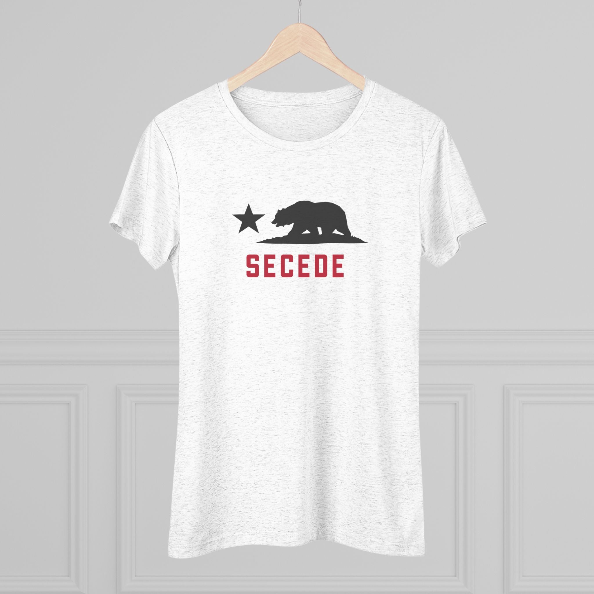 Secede Bear Tee - California Secession Political Graphic T‑Shirt