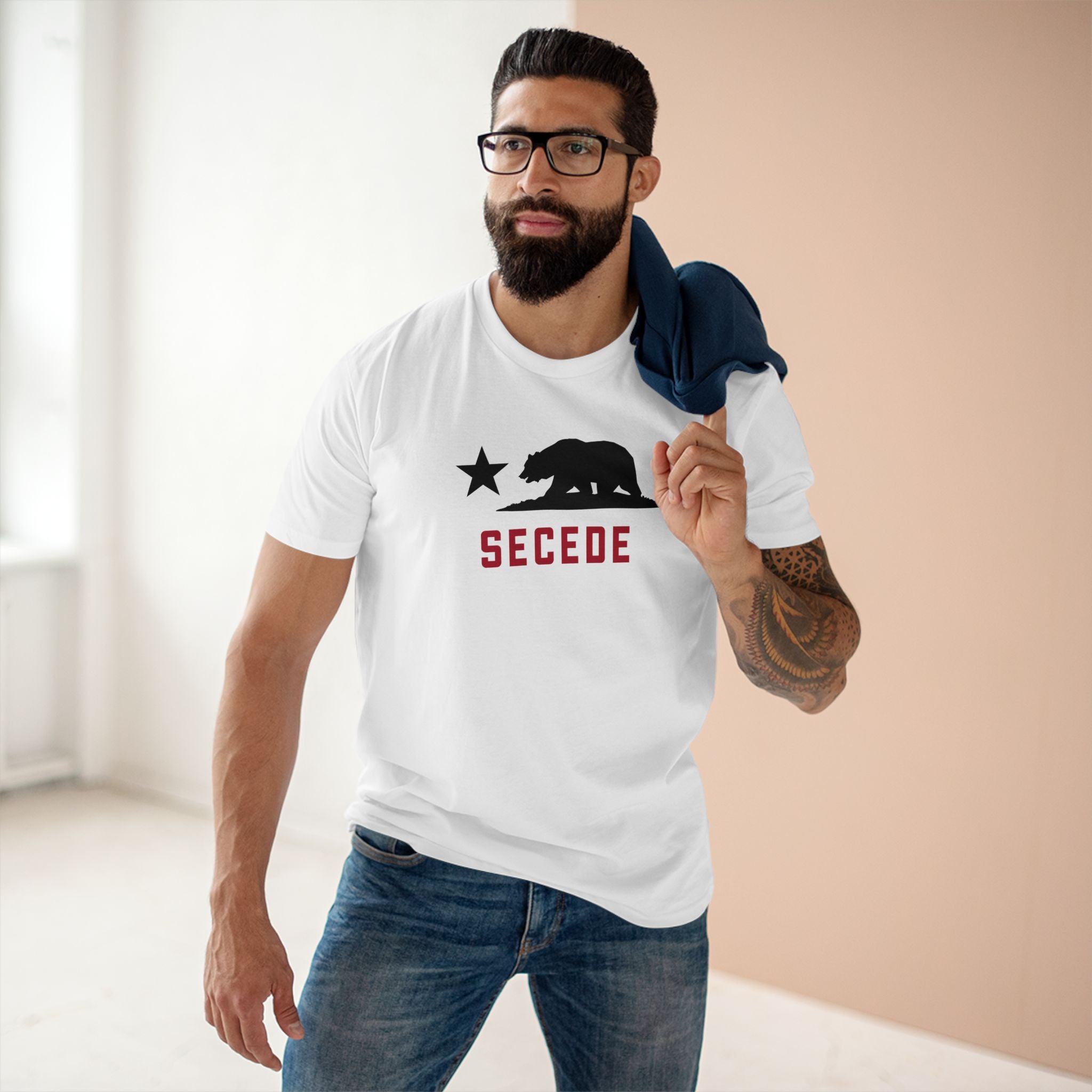 Secede Bear T-Shirt — California Secession Graphic Tee