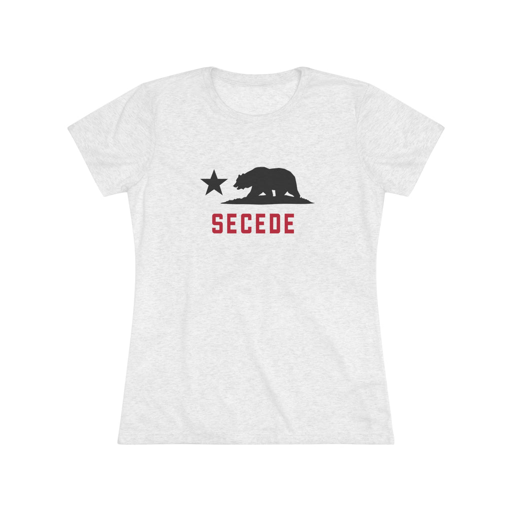 Secede Bear Tee - California Secession Political Graphic T‑Shirt
