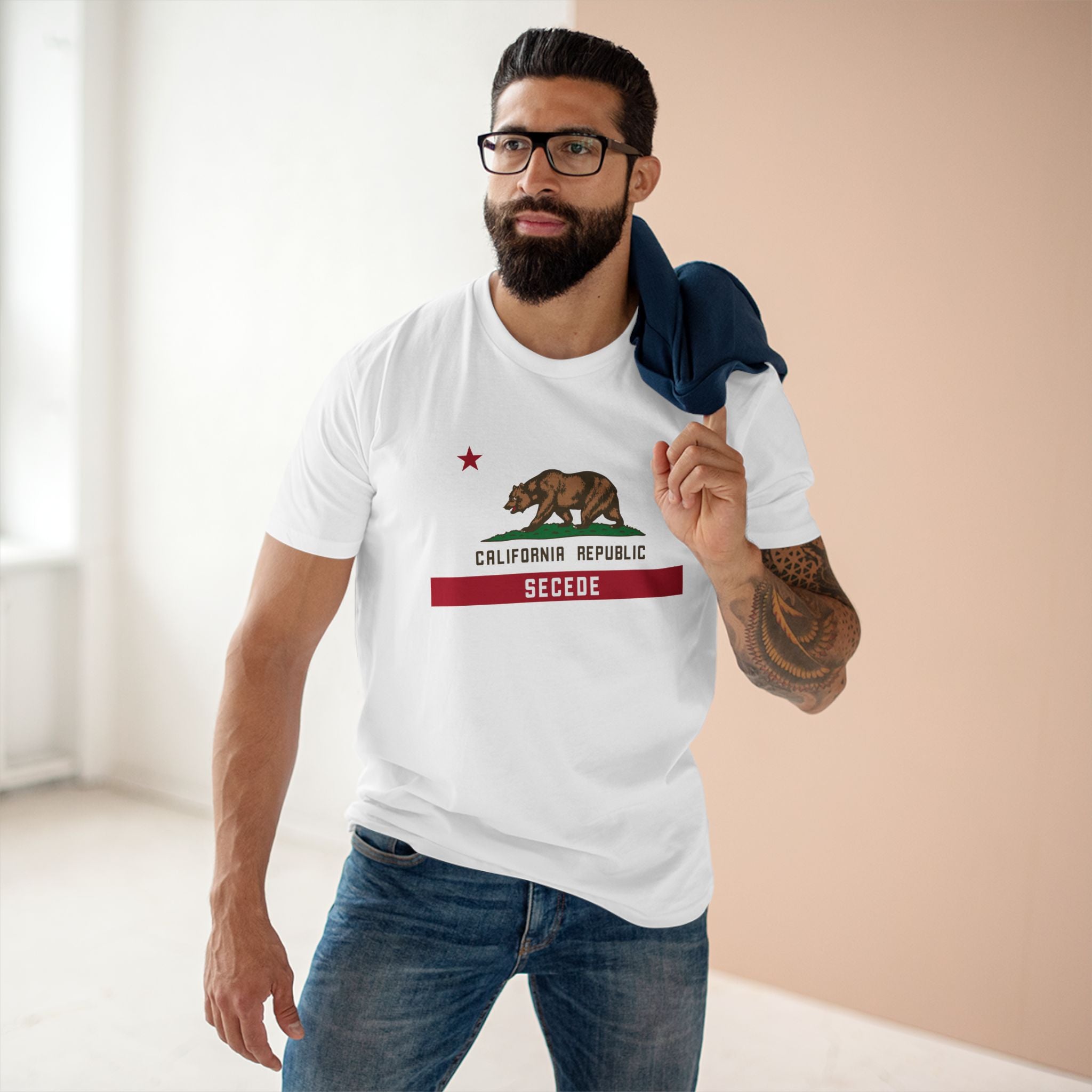 Secede California Flag T-Shirt — California Secession Graphic Tee
