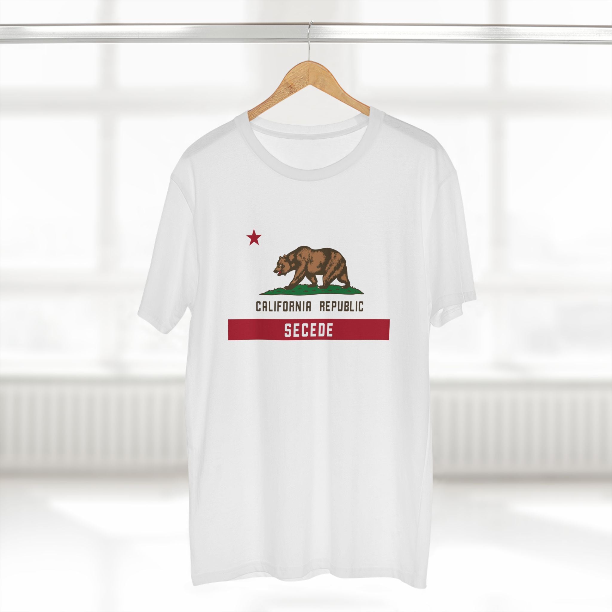 Secede California Flag T-Shirt — California Secession Graphic Tee