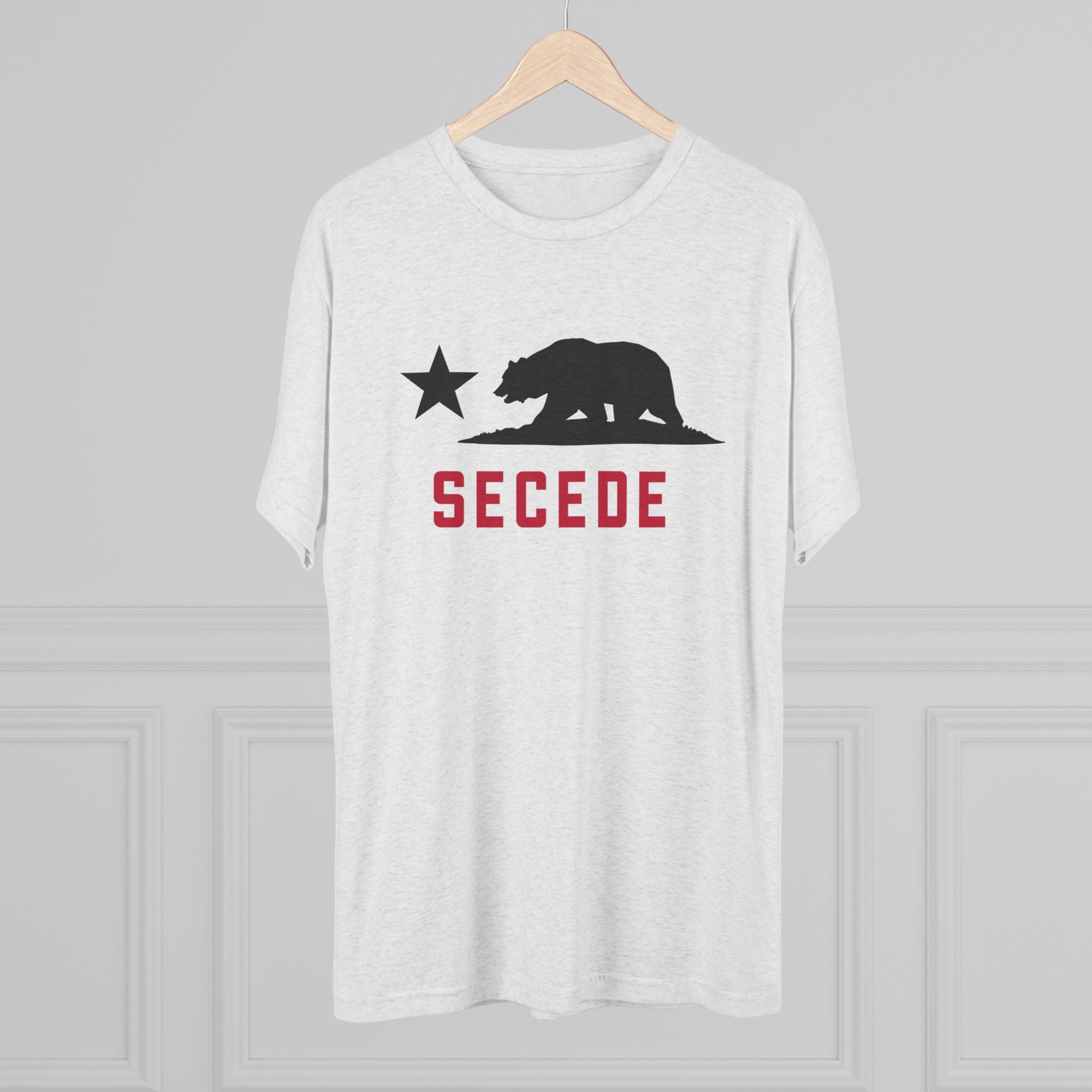 Secede Bear T-Shirt — California Independence Flag Tee