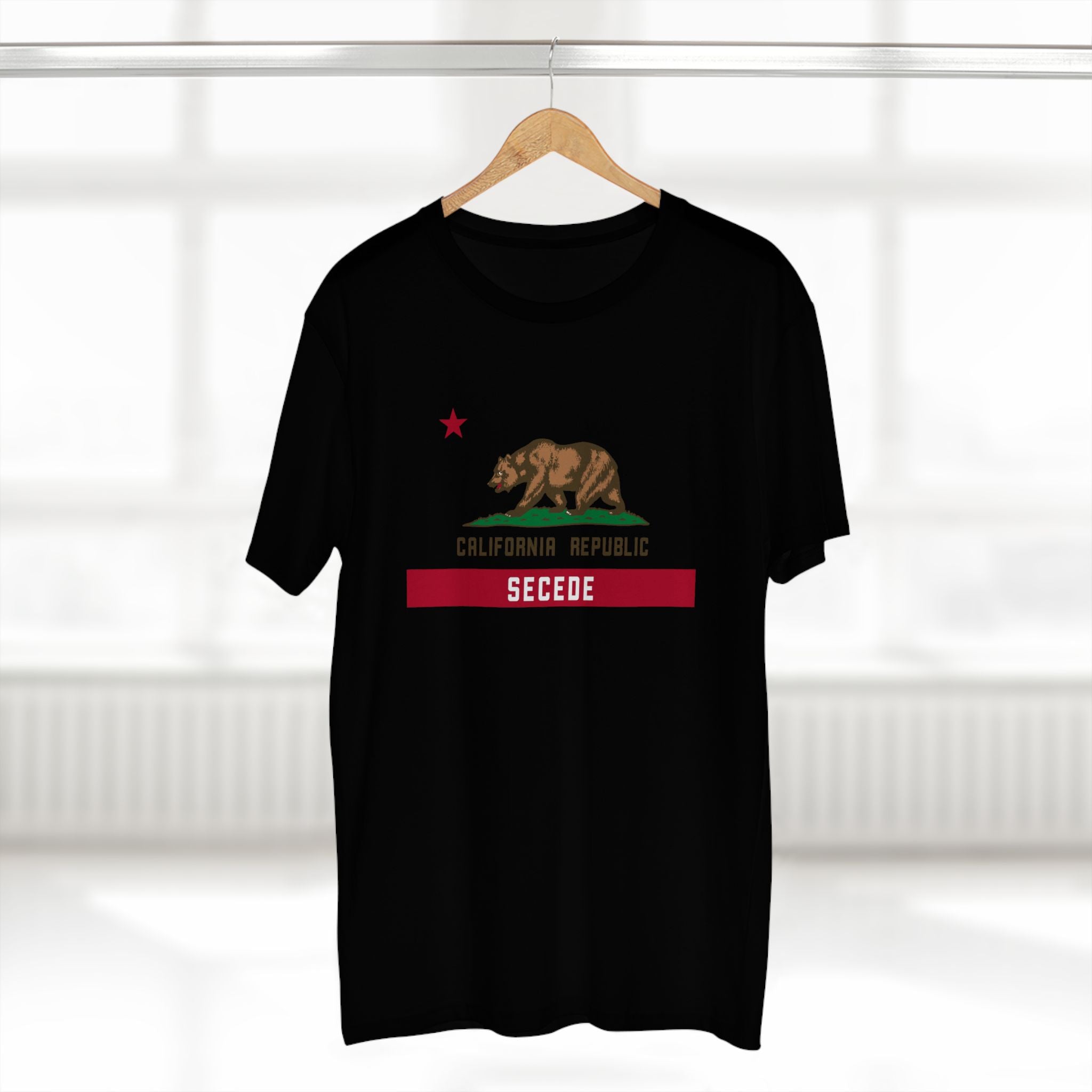 Secede California Flag T-Shirt — California Secession Graphic Tee