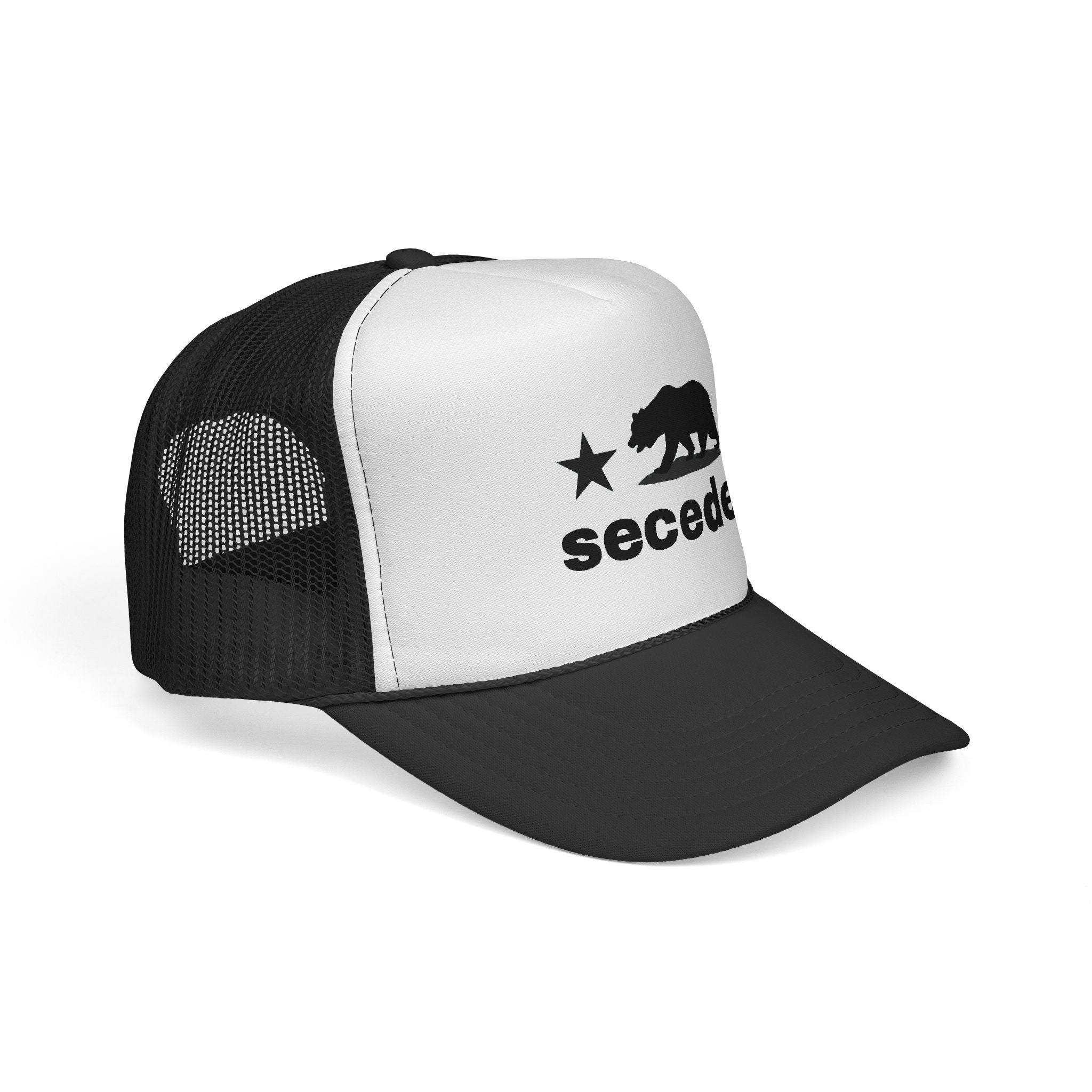 California Secede Bear Trucker Cap