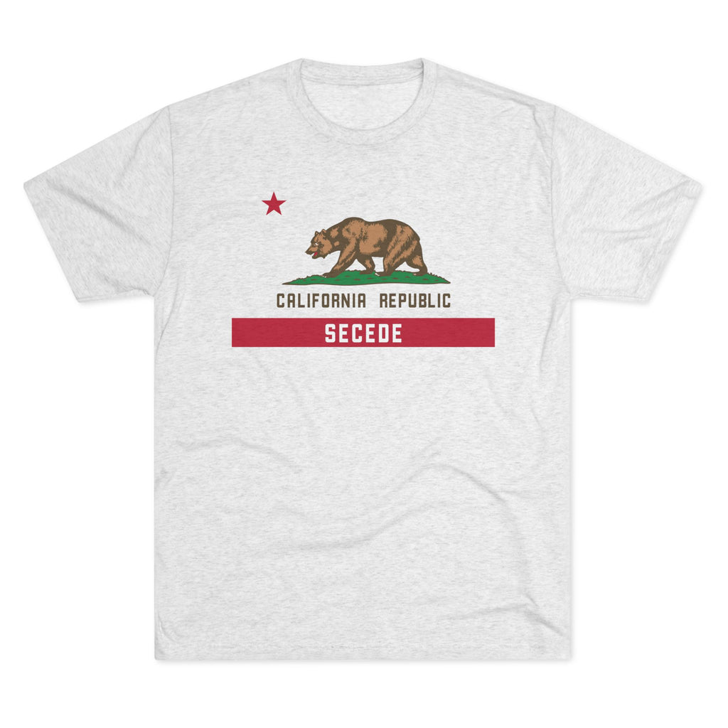 California Republic 'Secede' Tee — Political Graphic T‑Shirt