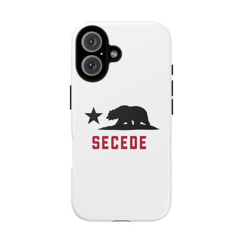 California Secede - Calexit Bear iPhone Case