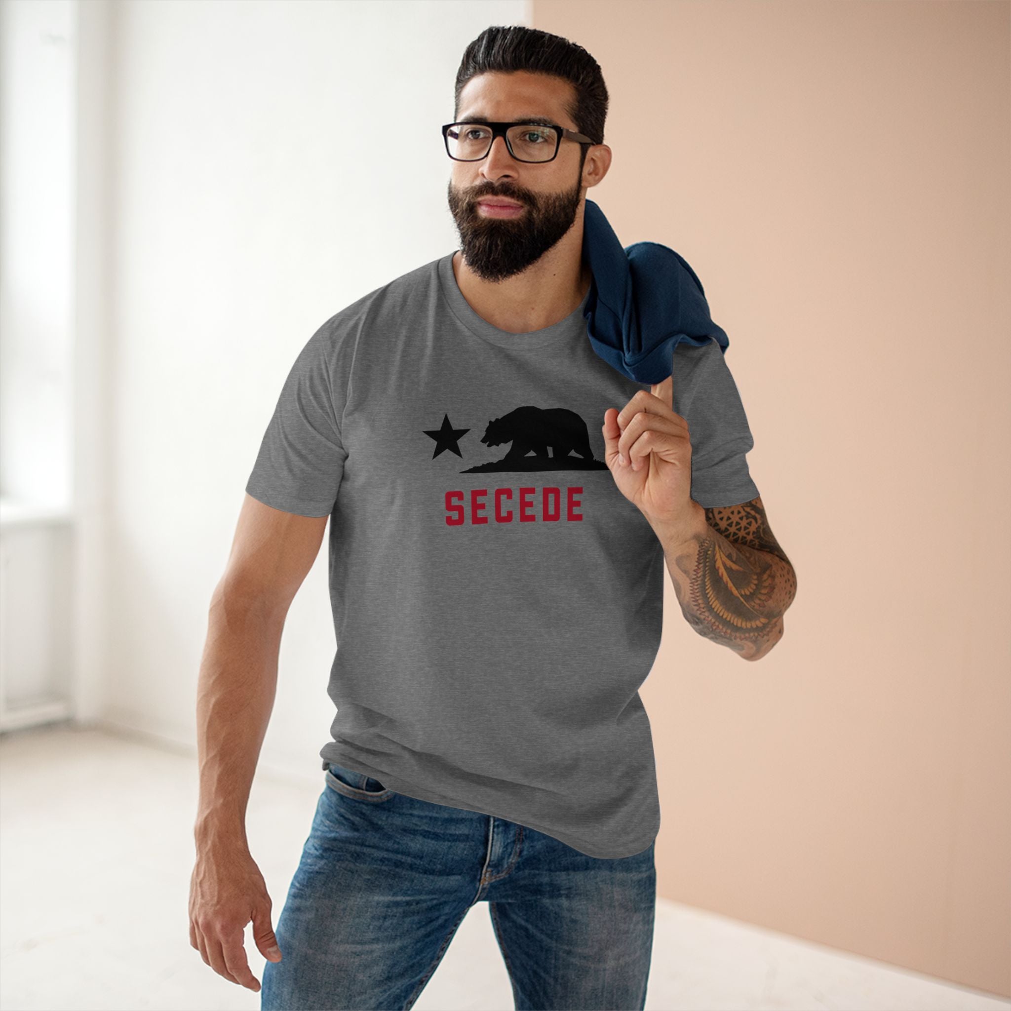 Secede Bear T-Shirt — California Secession Graphic Tee