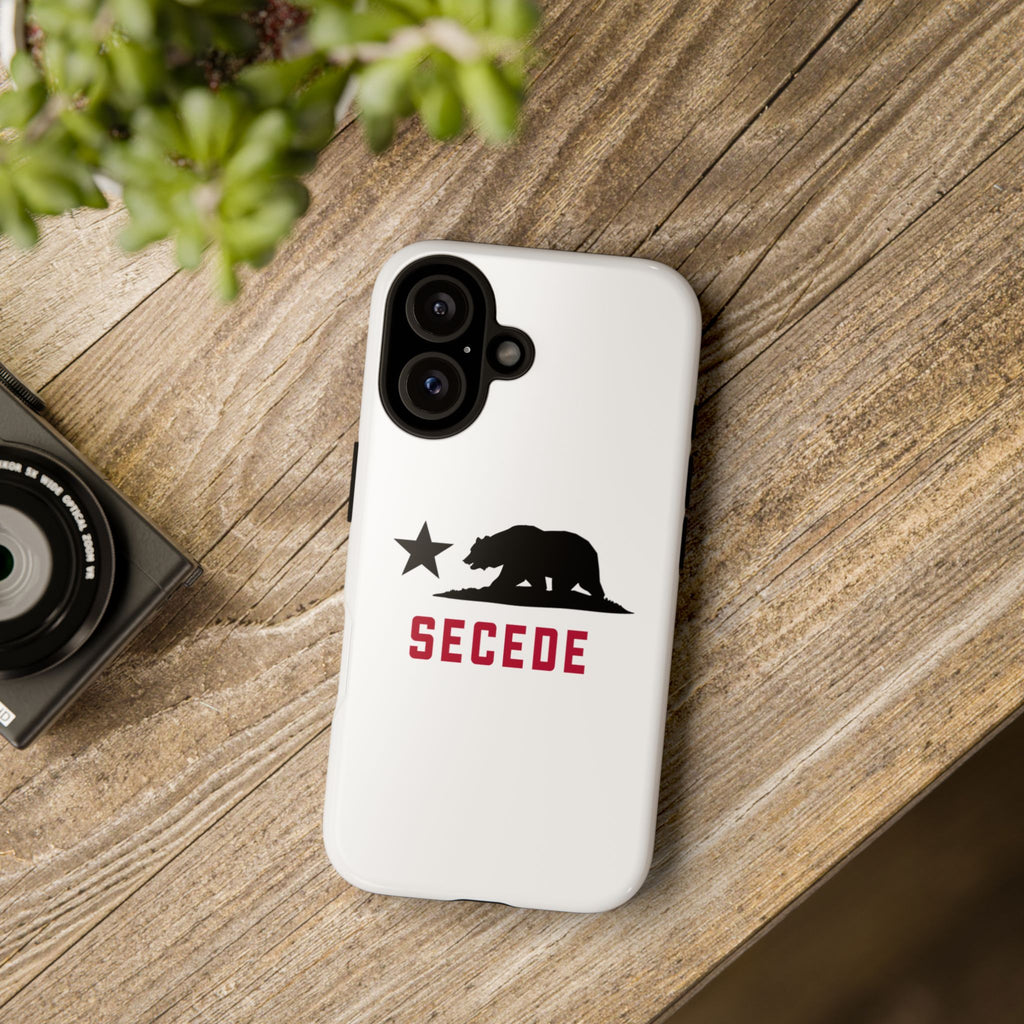 California Secede - Calexit Bear iPhone Case