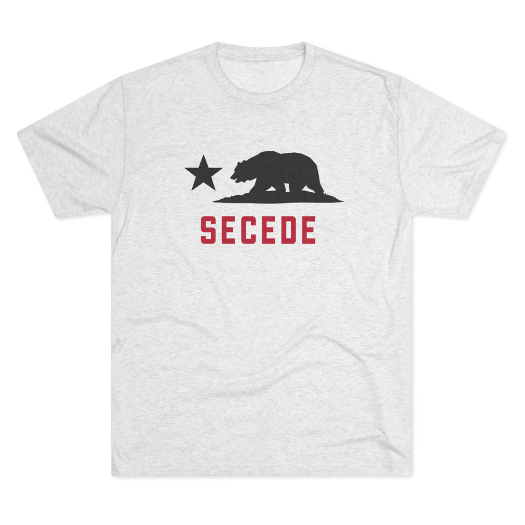 Secede Bear T-Shirt — California Independence Flag Tee