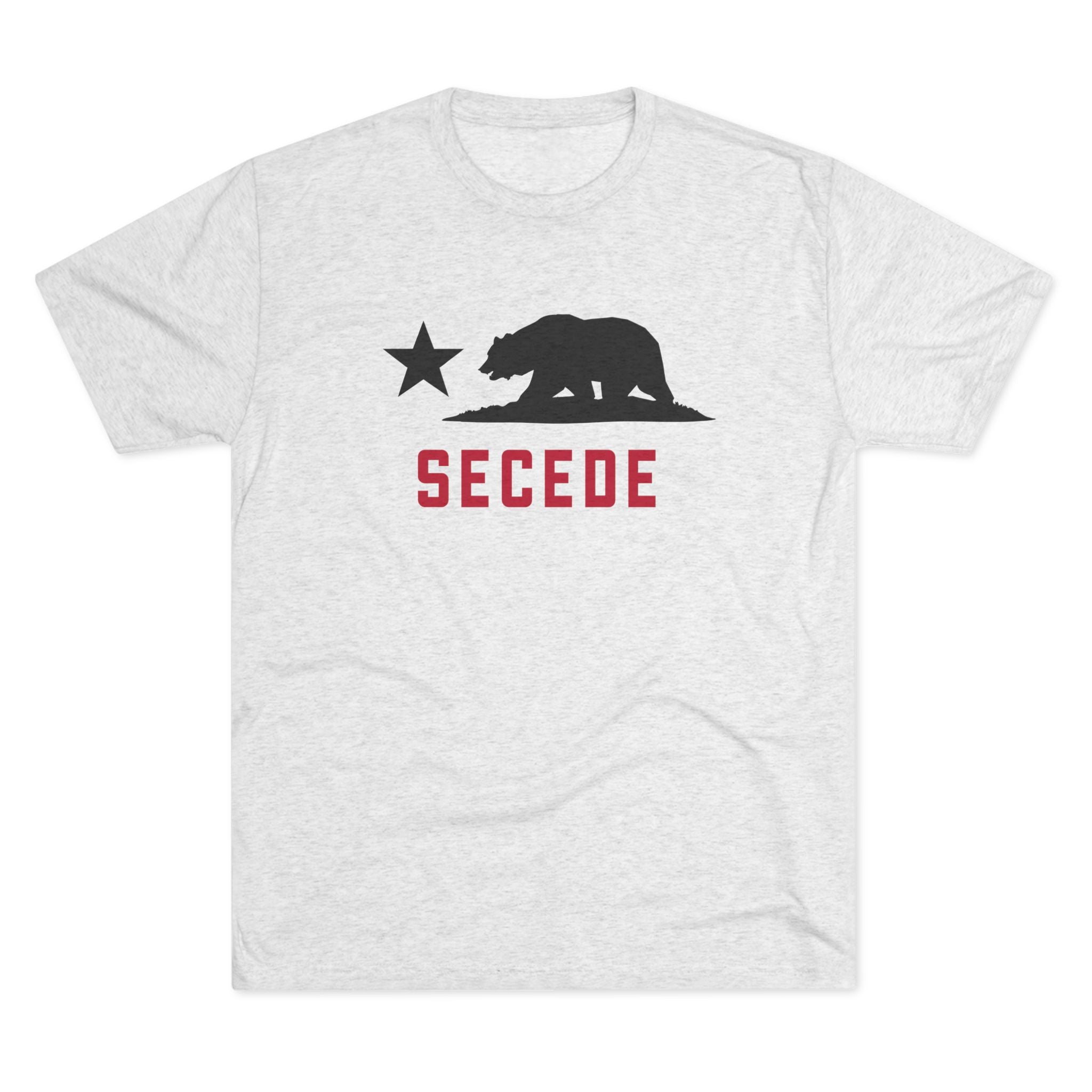 Secede Bear T-Shirt — California Independence Flag Tee